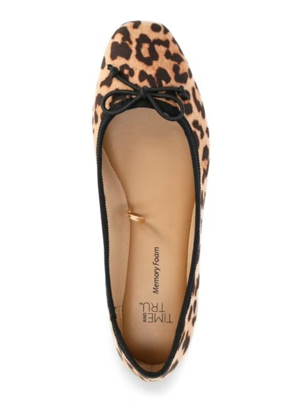 Time and Tru Women's Faux Leather Ballet Flats Size 7 1/2